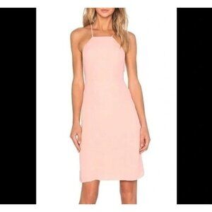Lovers + Friends Peach Nina Midi Dress XS NEW